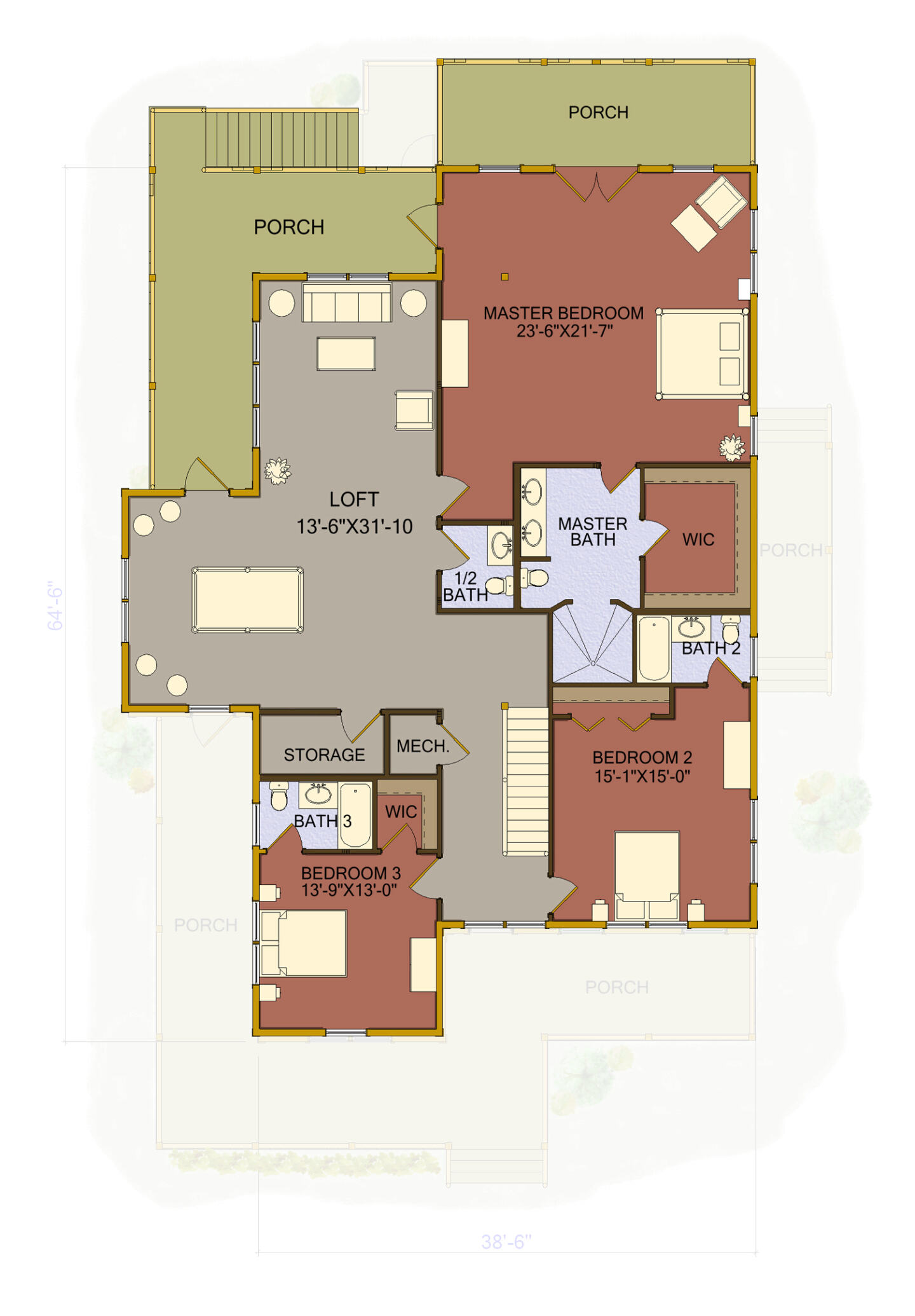 Floorplan 2 image of Solomon's Reef
