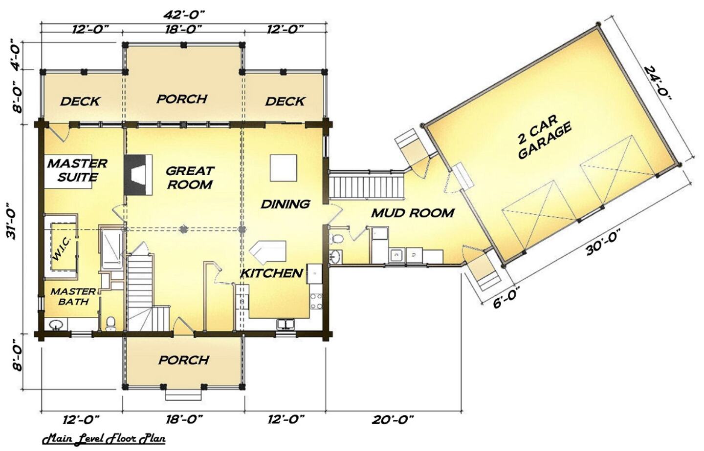 Floorplan 1 image of White